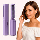 Pente Alisador de Cabelo 5 em 1 Sem Fio