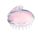 Escova Massageadora Capilar de Silicone para Banho e Cuidados com o Couro Cabeludo